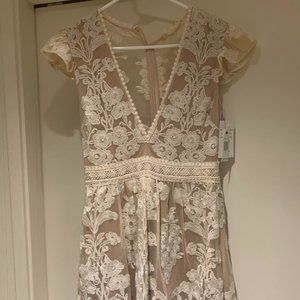 For Love and Lemons, Never worn, Ivory, Size mediu